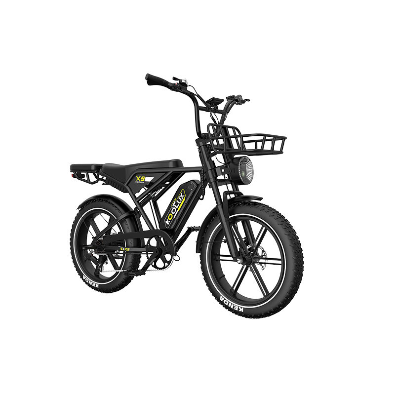 KOOLUX Bicicletta elettrica KOOLUX - E-bike - 250W - 70-150 KM - X9 - Nero