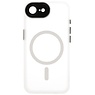 Matte-Transparent with Camera Protector Magsafe Case for iPhone 16th White