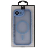 Mat-Transparent met Camera Beschermer Magsafe Case voor iPhone 16e Blauw