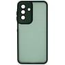 Mat-Transparent met Camera Beschermer Case voor Samsung Galaxy A16 Donker Groen