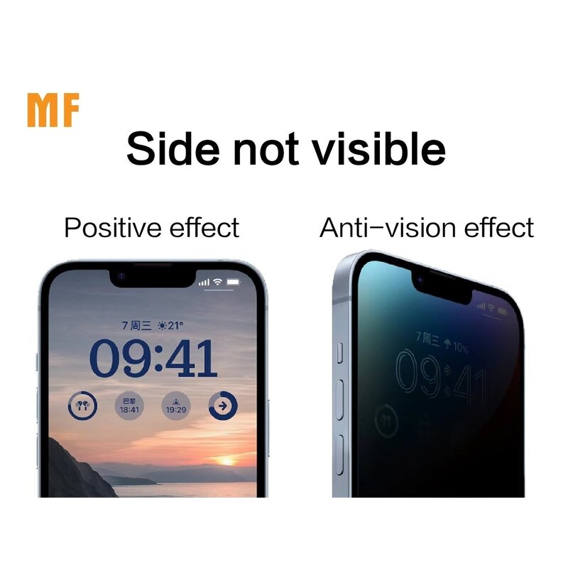 Vetro temperato MF Privacy Samsung Galaxy A17 - A16 - A26