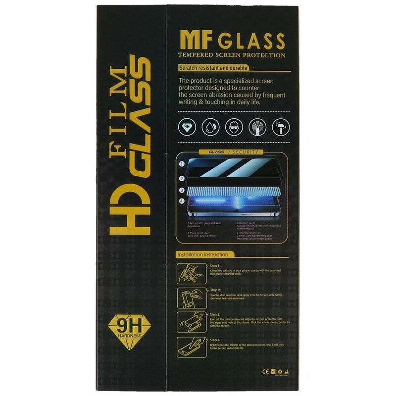 MF Glass MF Full Tempered Glass voor iPhone 17 - 16 Pro