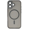 Mat-Transparent met Camera Beschermer Magsafe Case voor iPhone 17 Grijs