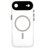 Mat-Transparent met Camera Beschermer Magsafe Case voor iPhone 17 Air Wit