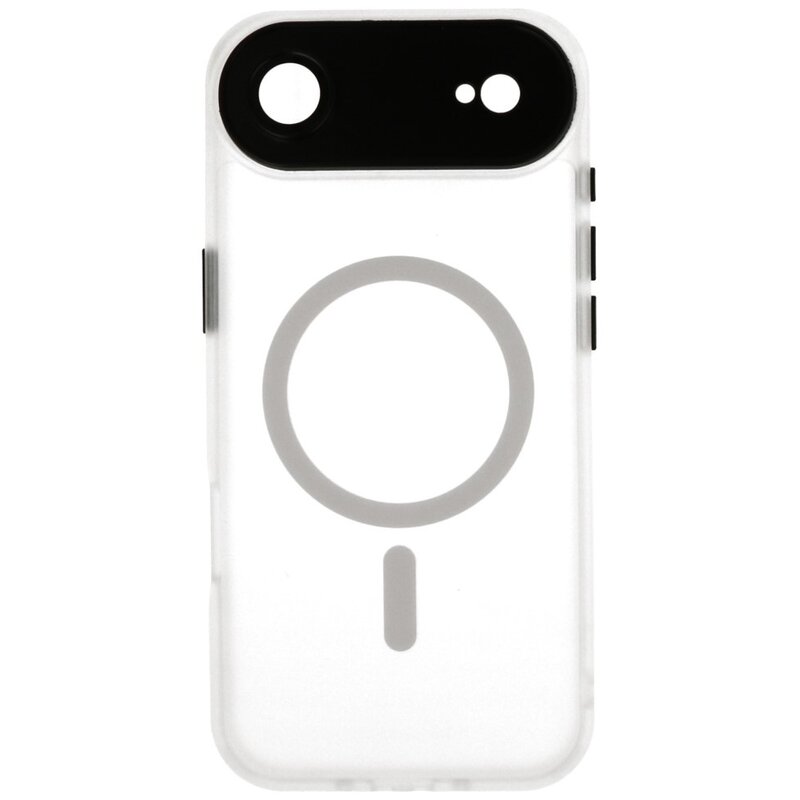 Matt-Transparent mit Kameraschutz Magsafe Case für iPhone 17 Air Weiß