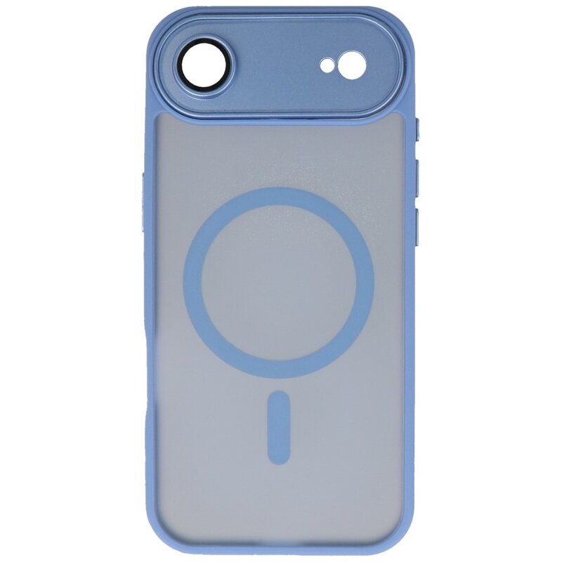 Matt-Transparent mit Kameraschutz Magsafe Case für iPhone 17 Air Blau