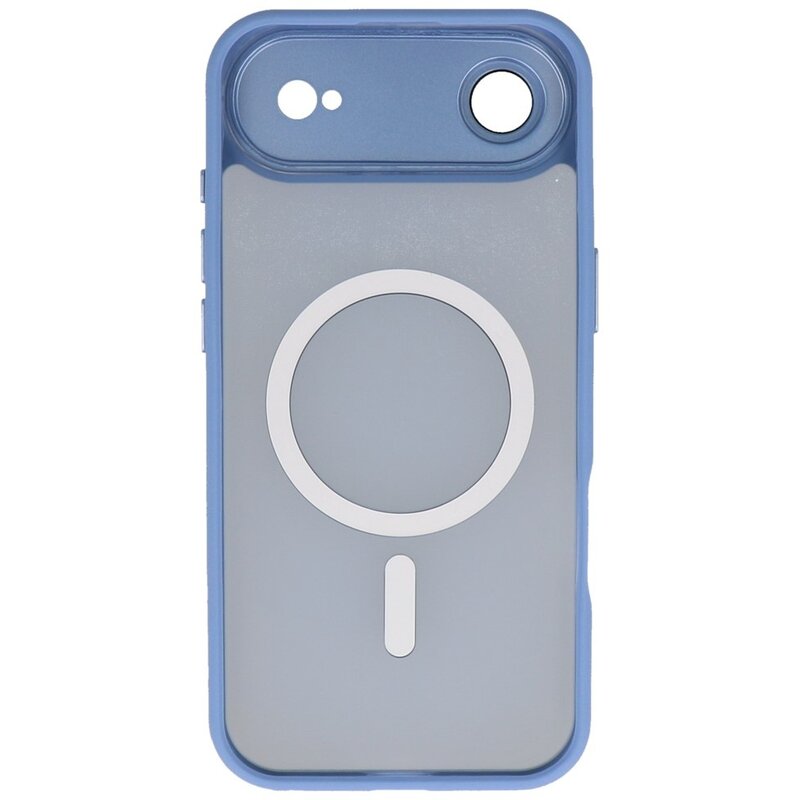 Matt-Transparent mit Kameraschutz Magsafe Case für iPhone 17 Air Blau