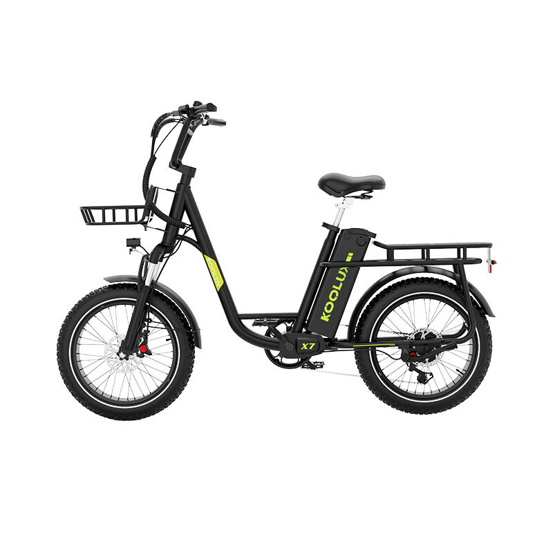 KOOLUX KOOLUX Elektrofahrrad – E-Bike – 250 W – 80–120 km – X7 25 Ah – Schwarz