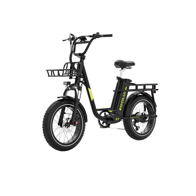 KOOLUX Bicicletta elettrica KOOLUX - E-bike - 250W - 80-120 KM - X7 25Ah - Nero