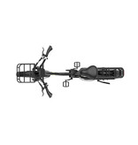 KOOLUX KOOLUX elcykel - Elcykel - 250W - 80-120 KM - X7 25Ah - Sort