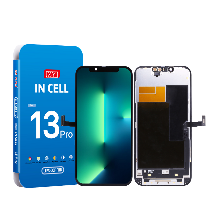 ZY LCD ZY incell COF FHD LCD 1080P voor iPhone 13 Pro -  IC Removable