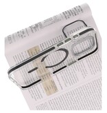 J2 Ingebouw Magsafe Coque J2 MagSafe avec fonction support intégrée - Matériau transparent résistant au jaunissement pour iPhone 17 Pro Max - Noir