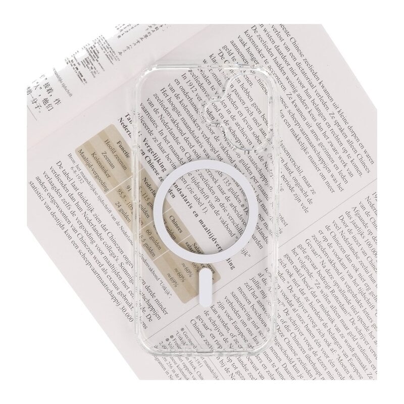 TK2 Magsafe TK2 - Magsafe Geelbestendig Transparant Materiaal Hoesje voor de iPhone 17