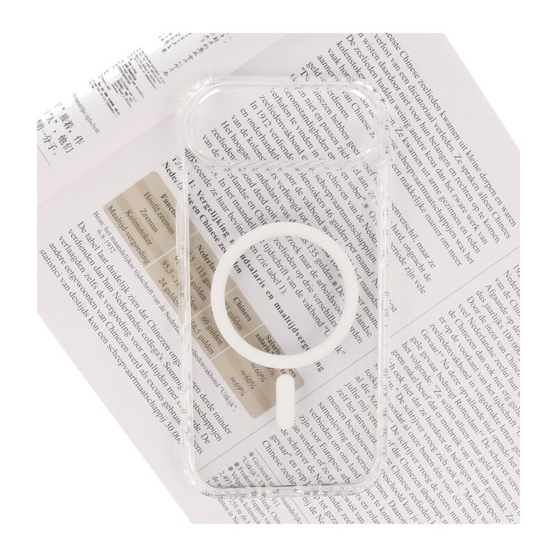 TK2 Magsafe TK2 - Magsafe Gult Modstandsdygtigt Transparent Materiale Etui til iPhone 17 Air