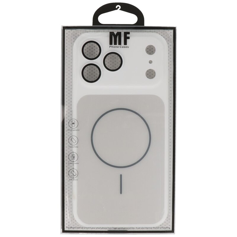 Kong Ning KN Serie - Magsafe Hoesje voor de iPhone 17 Pro Wit