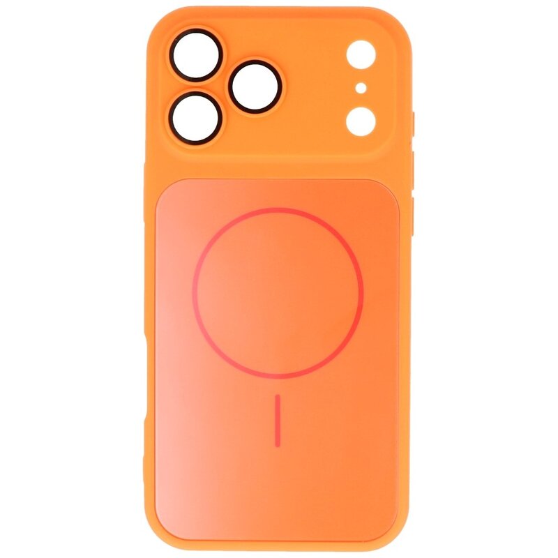 Kong Ning Série KN - Coque MagSafe pour iPhone 17 Pro Orange