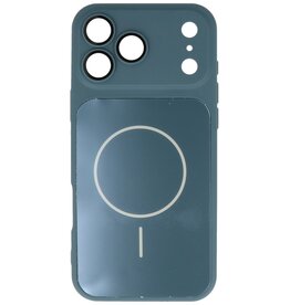 Kong Ning Série KN - Coque MagSafe pour iPhone 17 Pro Max bleue