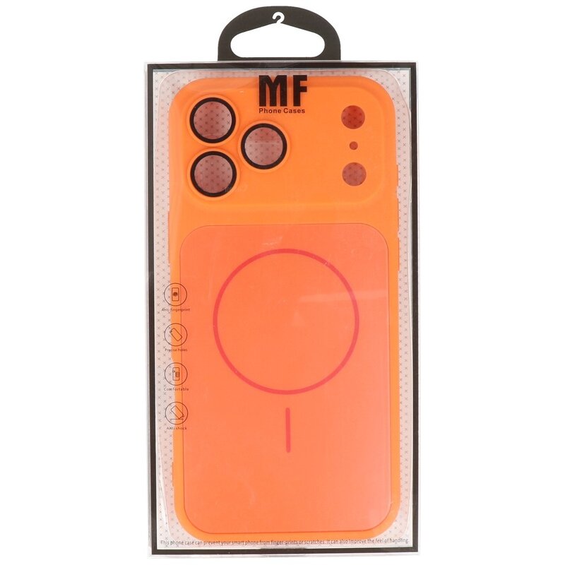 Kong Ning KN Serie - Magsafe Hoesje voor de iPhone 17 Pro Max Oranje