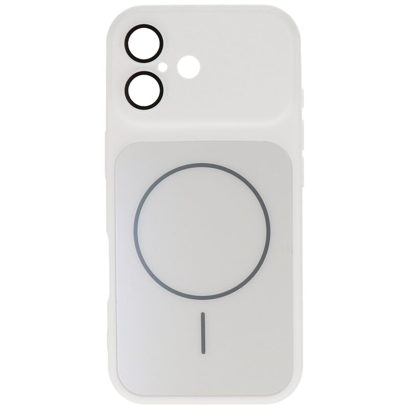 Kong Ning KN-Serie – MagSafe-Hülle für iPhone 17, Weiß