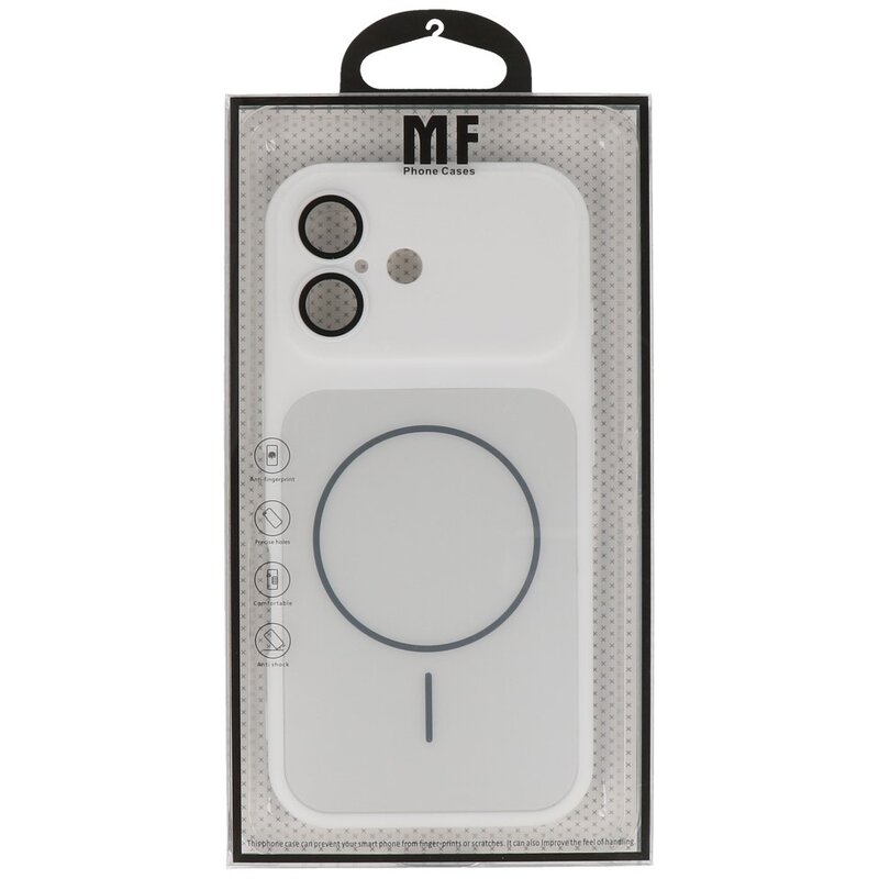 Kong Ning Serie KN - Custodia Magsafe per iPhone 17 bianca