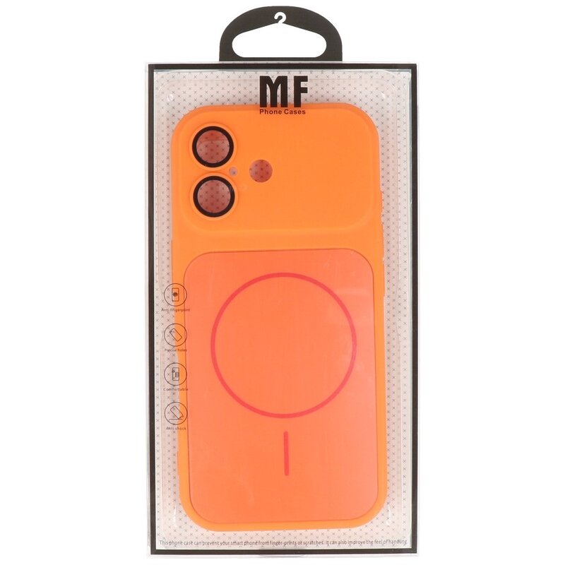 Kong Ning KN Serie - Magsafe Hoesje voor de iPhone 17 Oranje