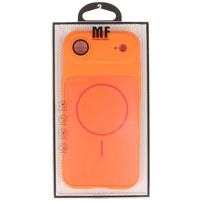 Kong Ning Série KN - Coque MagSafe pour iPhone 17 Air Orange