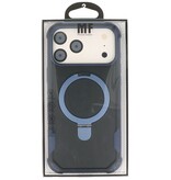 Leger Série Armée - Coque MagSafe avec fonction support pour iPhone 17 Pro Bleu foncé