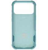 Leger Army Series - Custodia Magsafe con funzione di supporto per iPhone 17 Pro Turchese