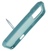 Leger Leger Serie - Magsafe met Staande Functie Hoesje voor de iPhone 17 Pro Turquoise