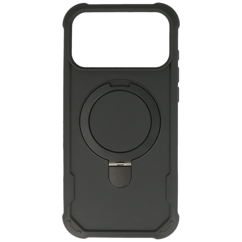 Leger Army Series - Magsafe med stående funktionsetui til iPhone 17 Pro Max, sort