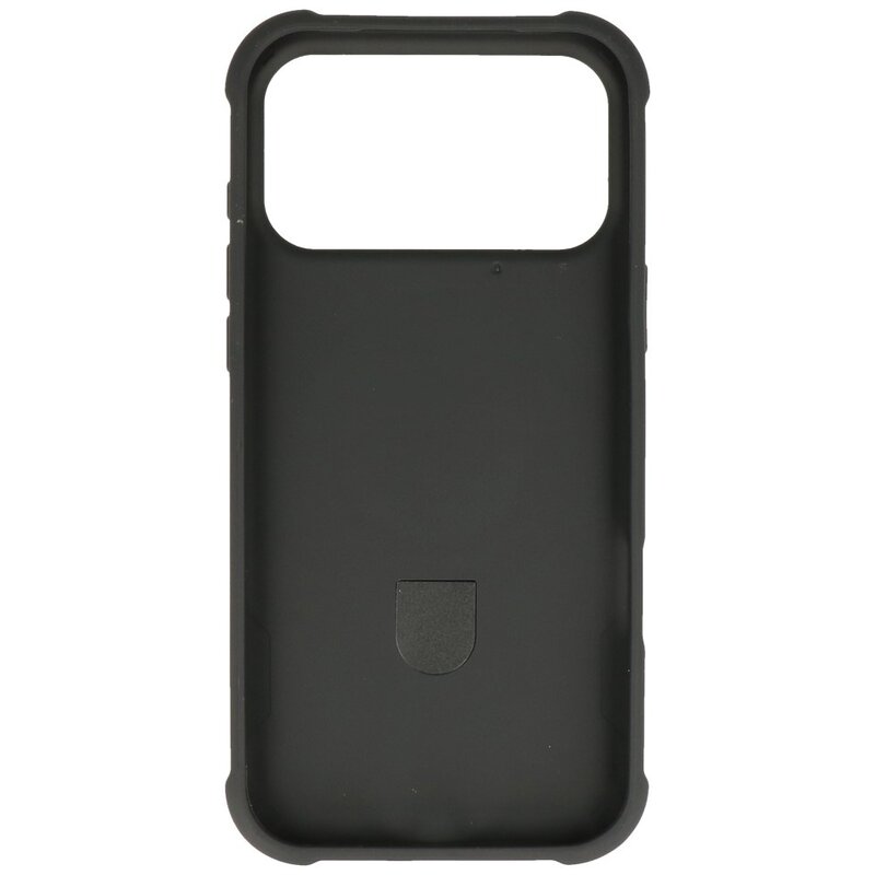 Leger Army Series – MagSafe-Hülle mit Standfunktion für iPhone 17 Pro Max, Schwarz