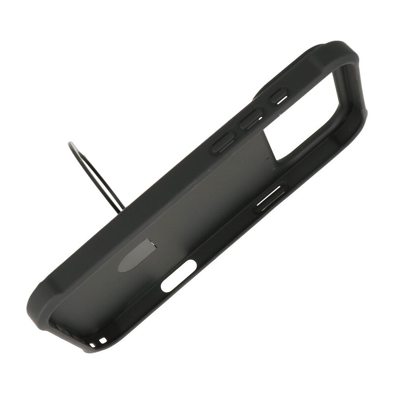 Leger Army Series - Funda Magsafe con función atril para iPhone 17 Pro Max, color negro