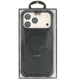 Leger Army Series - Magsafe with Standing Function Case for iPhone 17 Pro Max Black