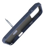 Leger Army Series - Magsafe med stående funktionsetui til iPhone 17 Pro Max mørkeblå