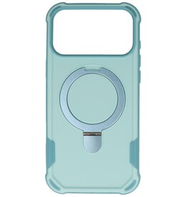 Leger Army Series - Magsafe med stående funktionsetui til iPhone 17 Pro Max turkis