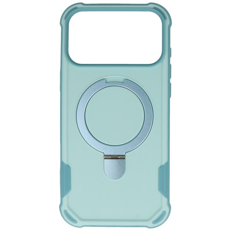 Leger Army Series - Custodia Magsafe con funzione di supporto per iPhone 17 Pro Max Turchese