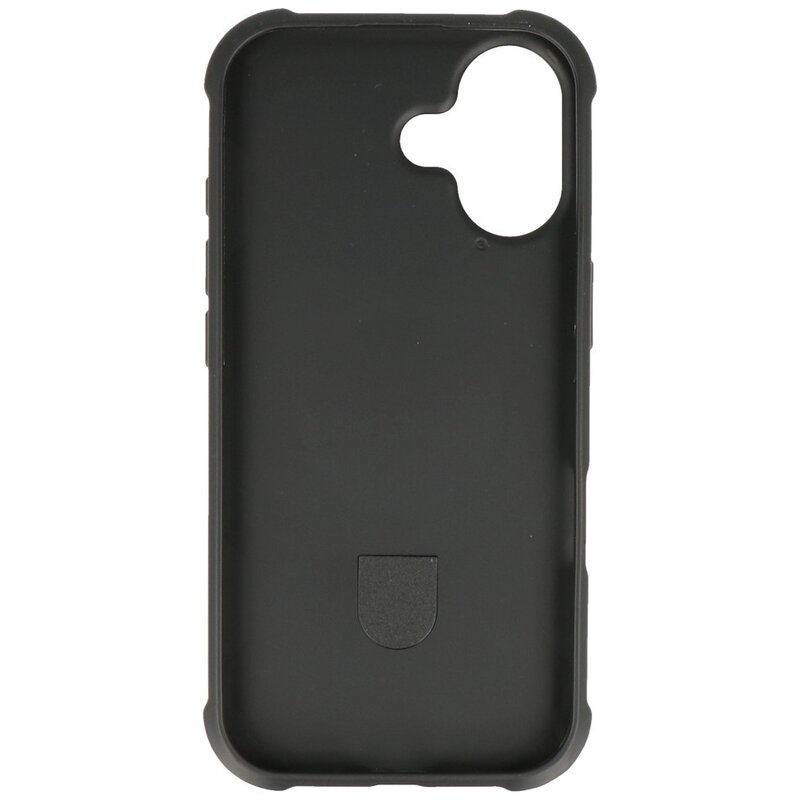 Leger Army Series - Custodia Magsafe con funzione di supporto per iPhone 17 Nero