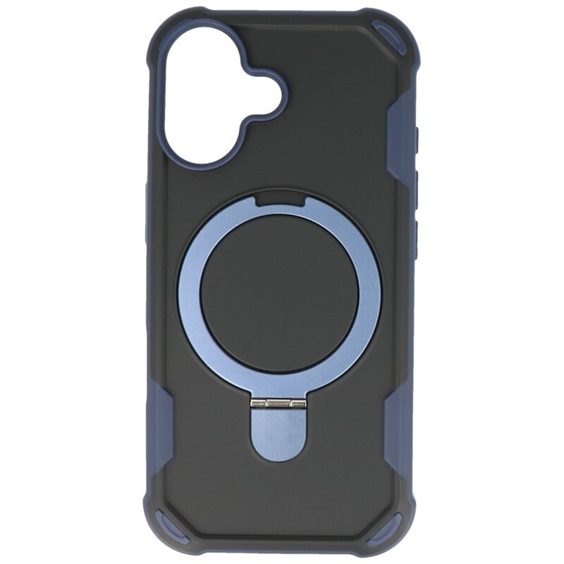 Leger Army Series - Magsafe with Standing Function Case for iPhone 17 Dark Blue