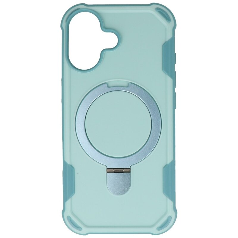 Leger Army Series - Magsafe with Standing Function Case for iPhone 17 Turquoise