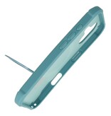 Leger Leger Serie - Magsafe met Staande Functie Hoesje voor de iPhone 17 Turquoise