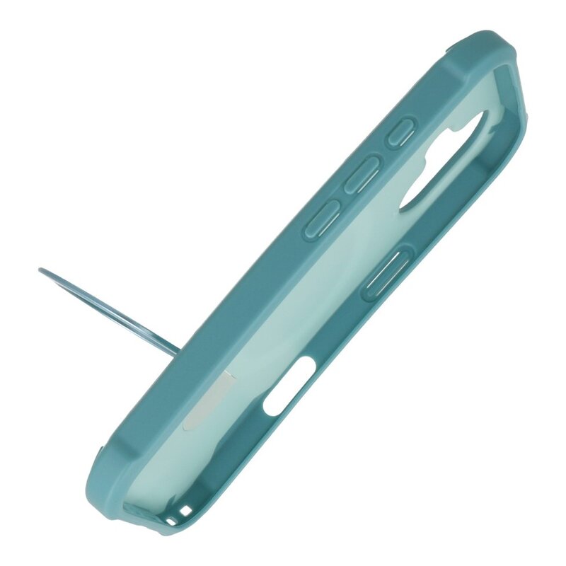 Leger Army Series – Magsafe-Hülle mit Standfunktion für iPhone 17, Türkis