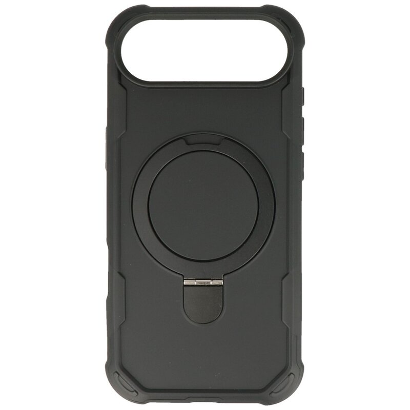 Leger Army Series - Magsafe with Standing Function Case for iPhone 17 Air Black