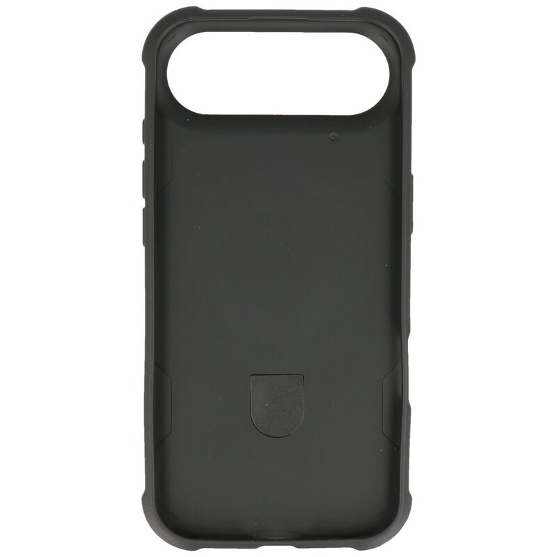 Leger Army Series – Magsafe-Hülle mit Standfunktion für iPhone 17 Air, Schwarz