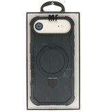 Leger Leger Serie - Magsafe met Staande Functie Hoesje voor de iPhone 17 Air Zwart