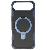 Leger Army Series - Funda Magsafe con función atril para iPhone 17 Air, color azul oscuro