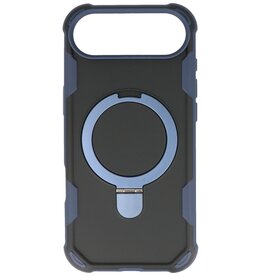 Leger Army Series - Magsafe med stående funktionsetui til iPhone 17 Air mørkeblå