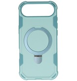 Leger Army Series - Magsafe-cover med stående funktion til iPhone 17 Air, turkis