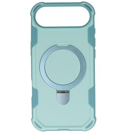 Leger Army Series - Magsafe with Standing Function Case iPhone 17 Air Turquoise