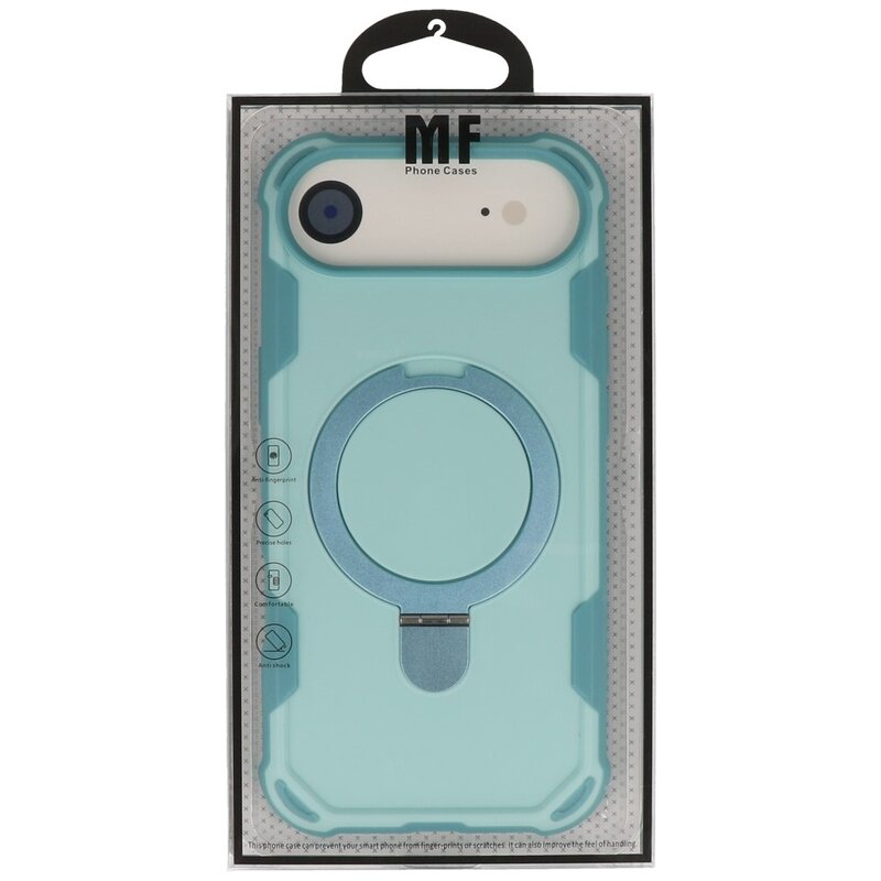 Leger Army Series – Magsafe-Hülle mit Standfunktion für iPhone 17 Air Turquoise