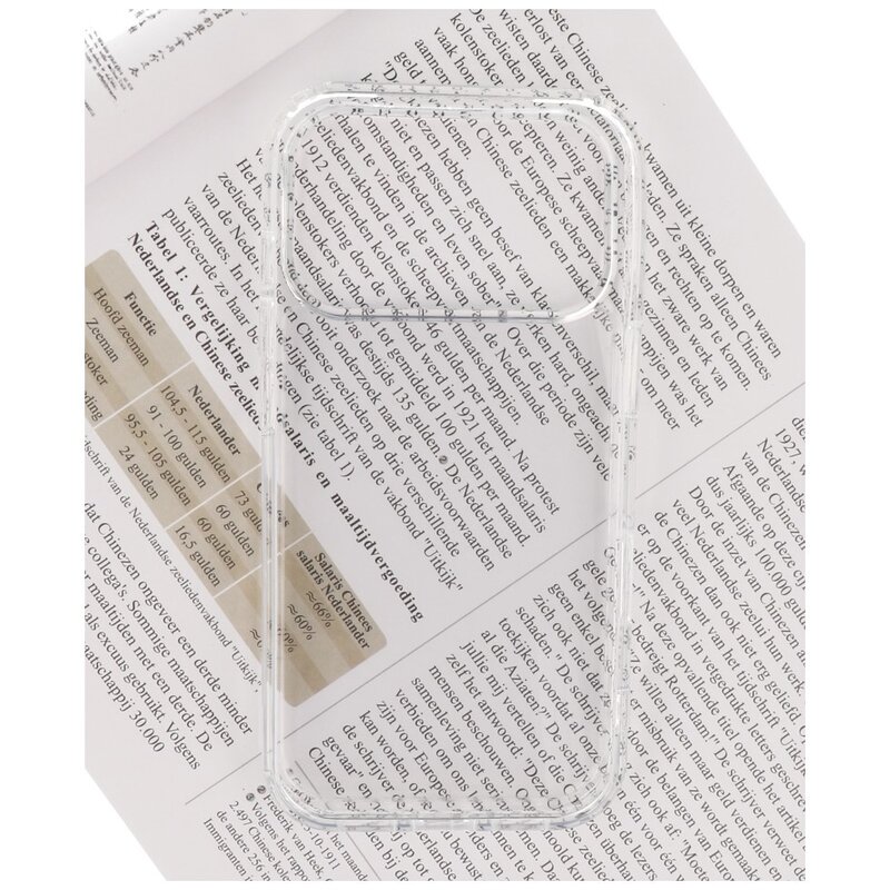 TK2 TK2 - Funda transparente resistente al agua amarilla para iPhone 17 Pro